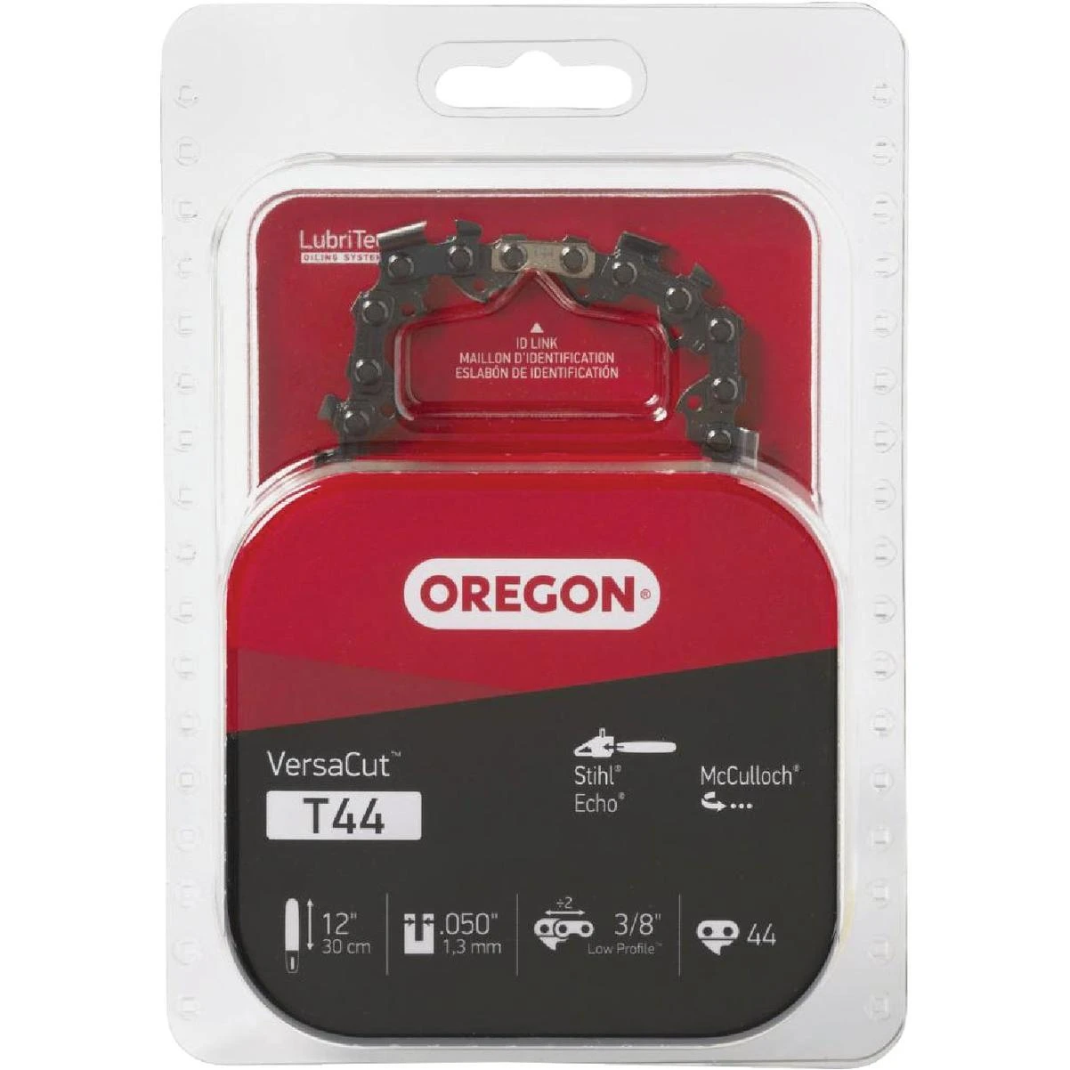 Oregon T44 VersaCut Saw Chain for 12 in. Bar - 44 Drive Links - fits Echo, Stihl, McCulloch, Remington, Poulan and more
