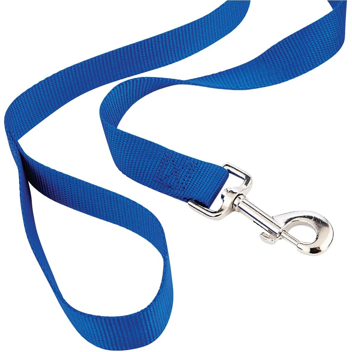 Lupine 1 In. x 6 Ft. Traditional Solid Black Dog Leash