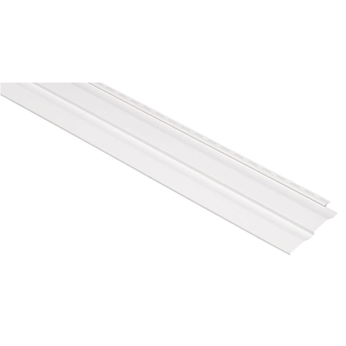 Georgia Pacific White Vision Pro Double 4 In. Dutch Lap Vinyl Siding