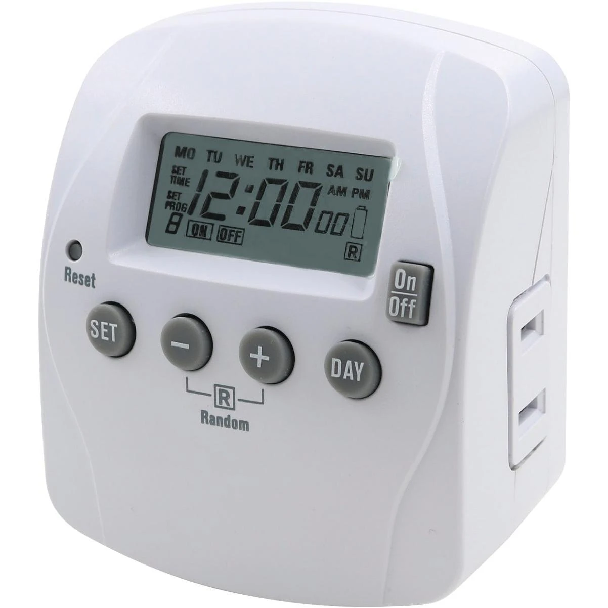 Prime 125V Indoor 7-Day Digital Timer