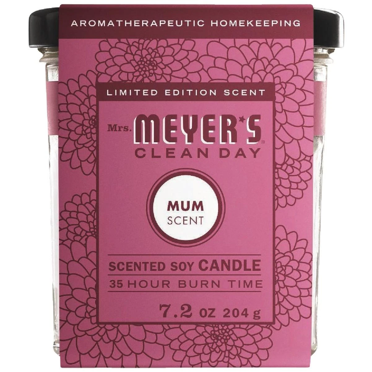 Mrs. Meyer's Clean Day 7.2 Oz. Mum Large Soy Candle