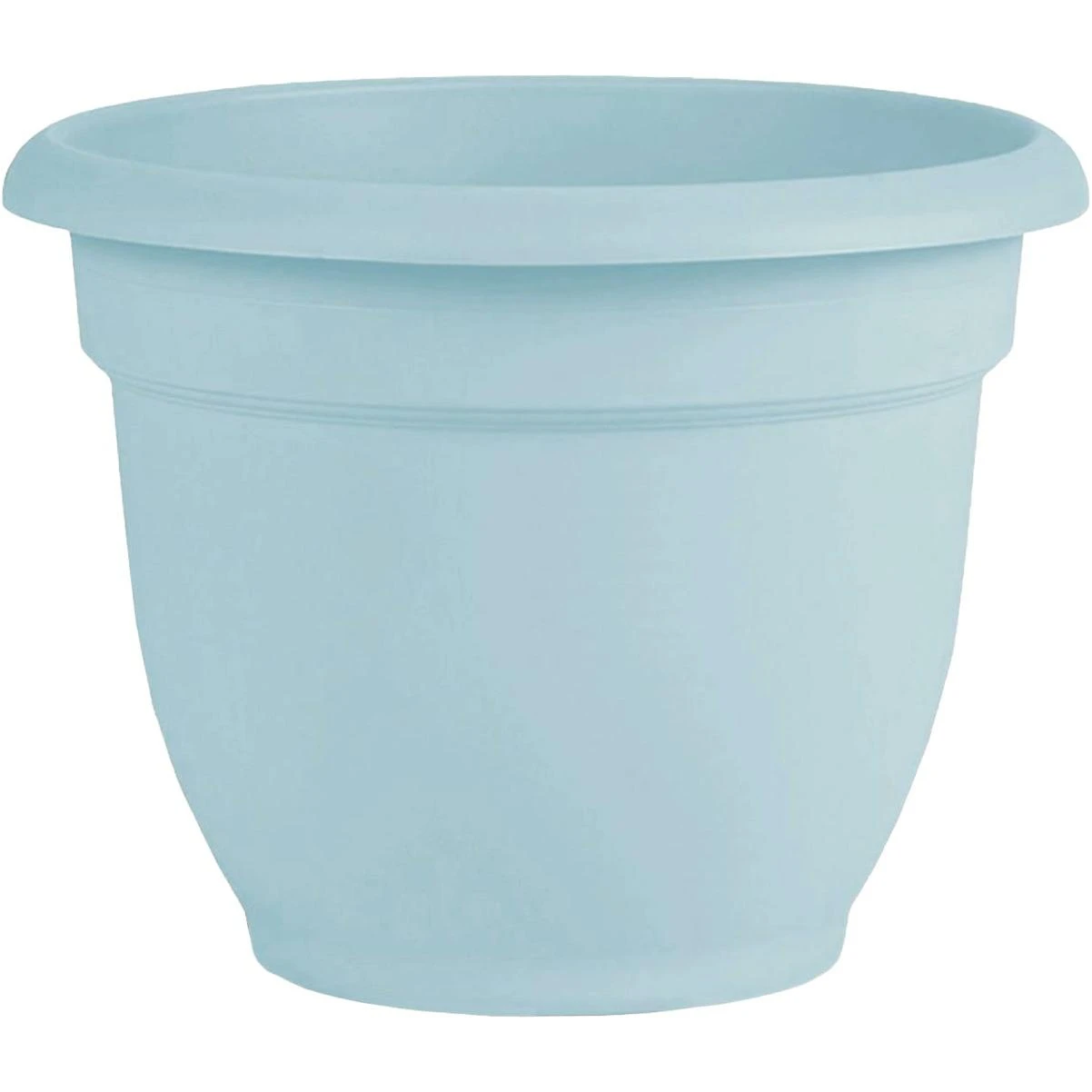 Bloem Ariana 16 In. Plastic Self Watering Misty Blue Planter