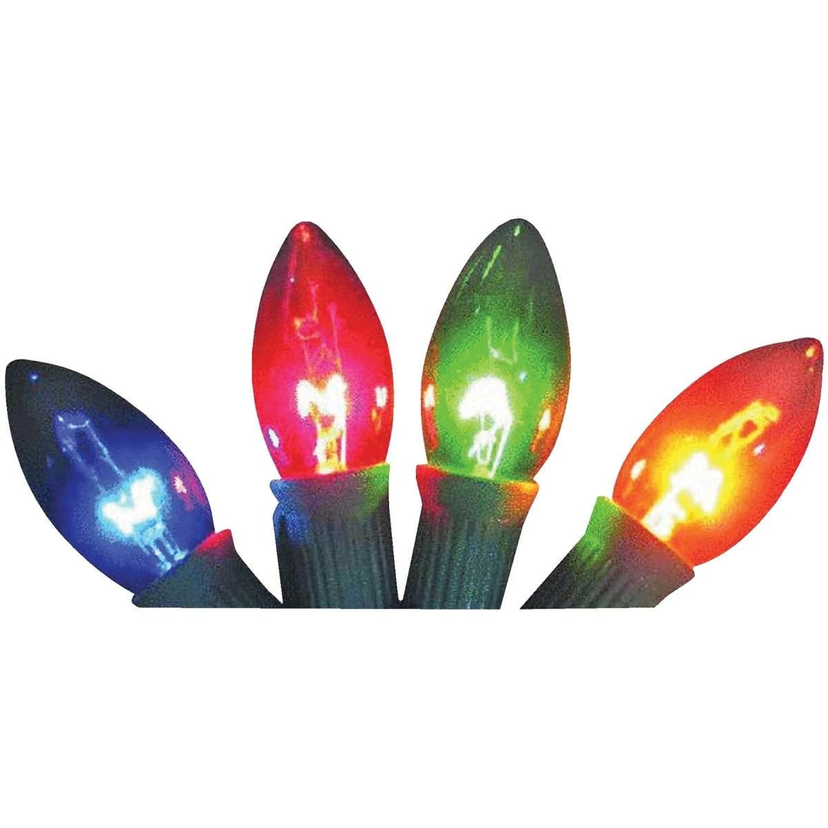 Home Impressions Transparent Multi 25-Bulb C9 Incandescent Light Set