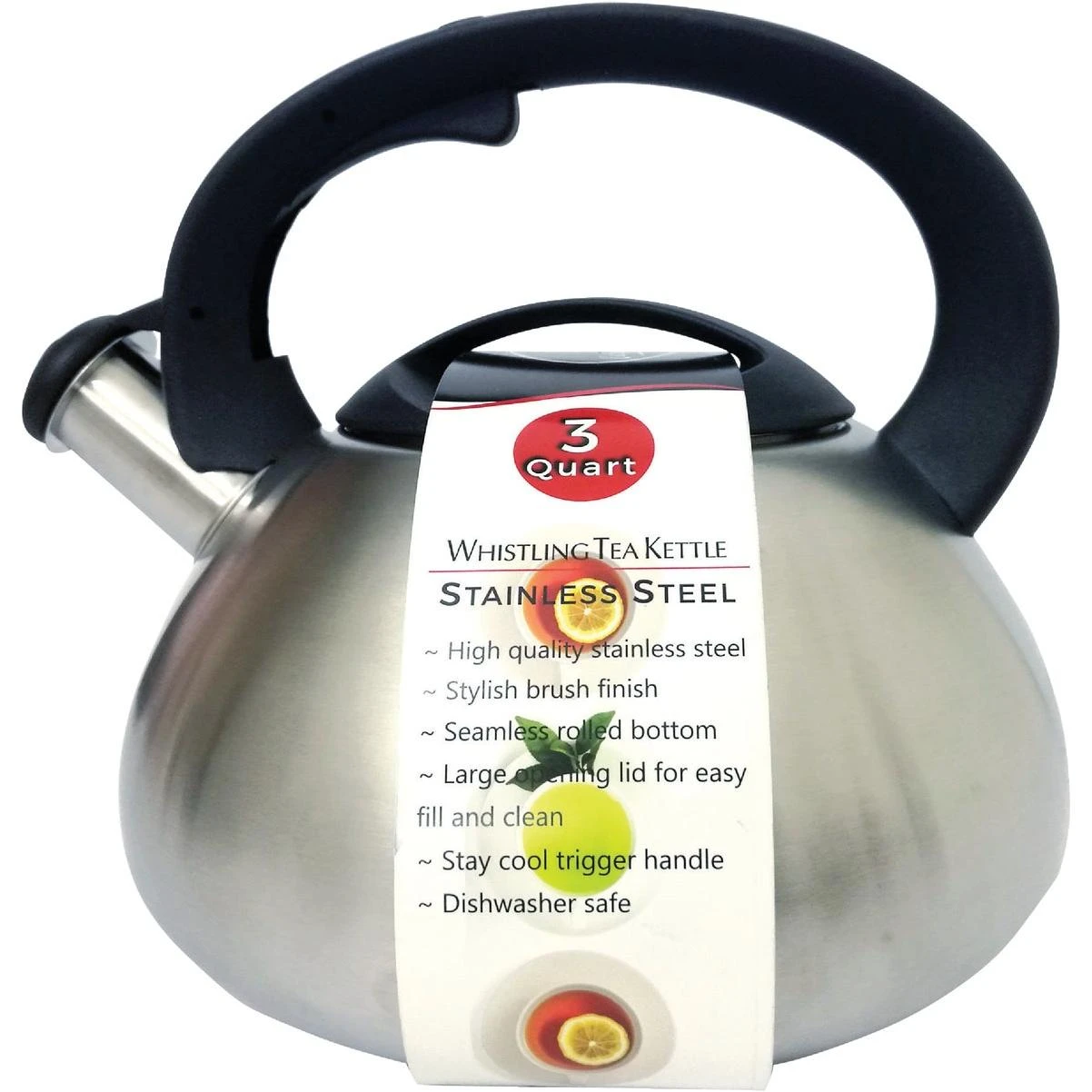 Culinary Edge 3 Qt. Whistling Tea Kettle