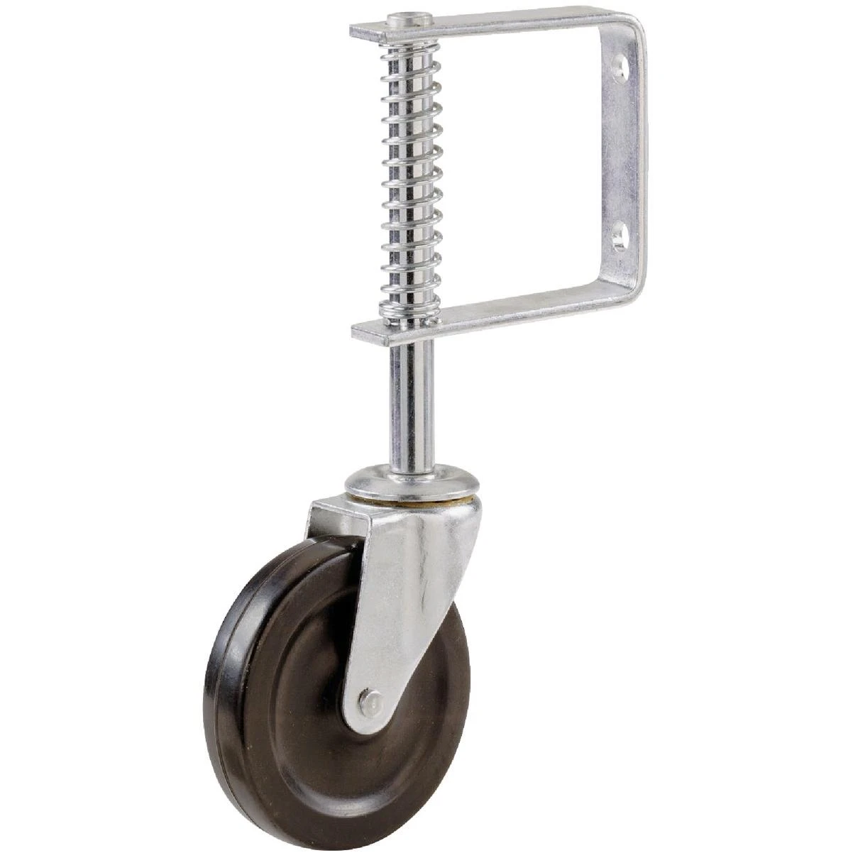 Shepherd Hardware 4 In. Gate Caster with Adjustable Spring Bracket