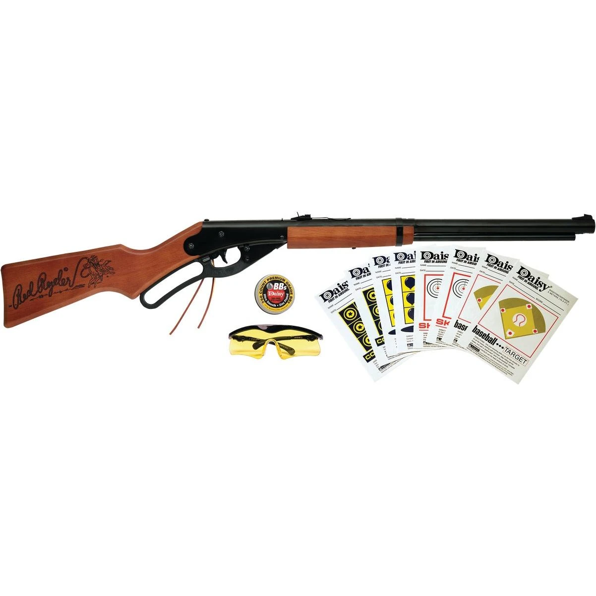 Daisy Red Ryder .177 Cal. Lever Action BB Air Rifle Fun Kit