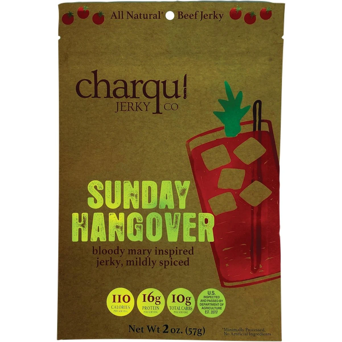 Charqui 2 Oz. Sunday Hangover Jerky