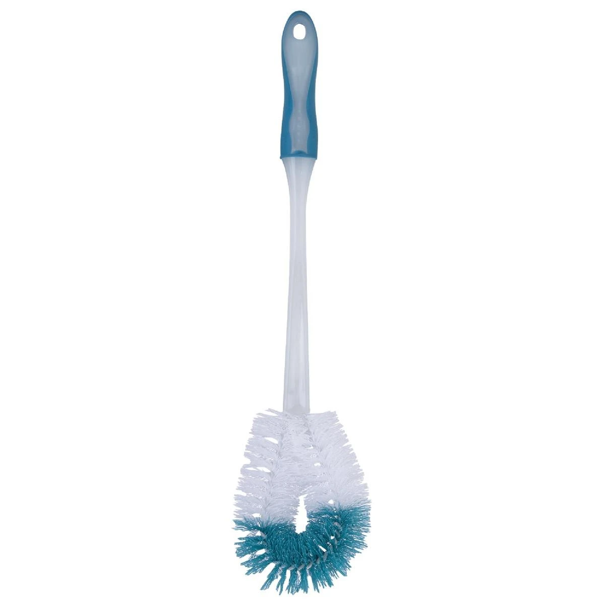 18.5 In. Polypropylene Bristle Toilet Bowl Brush With Rubber Grip