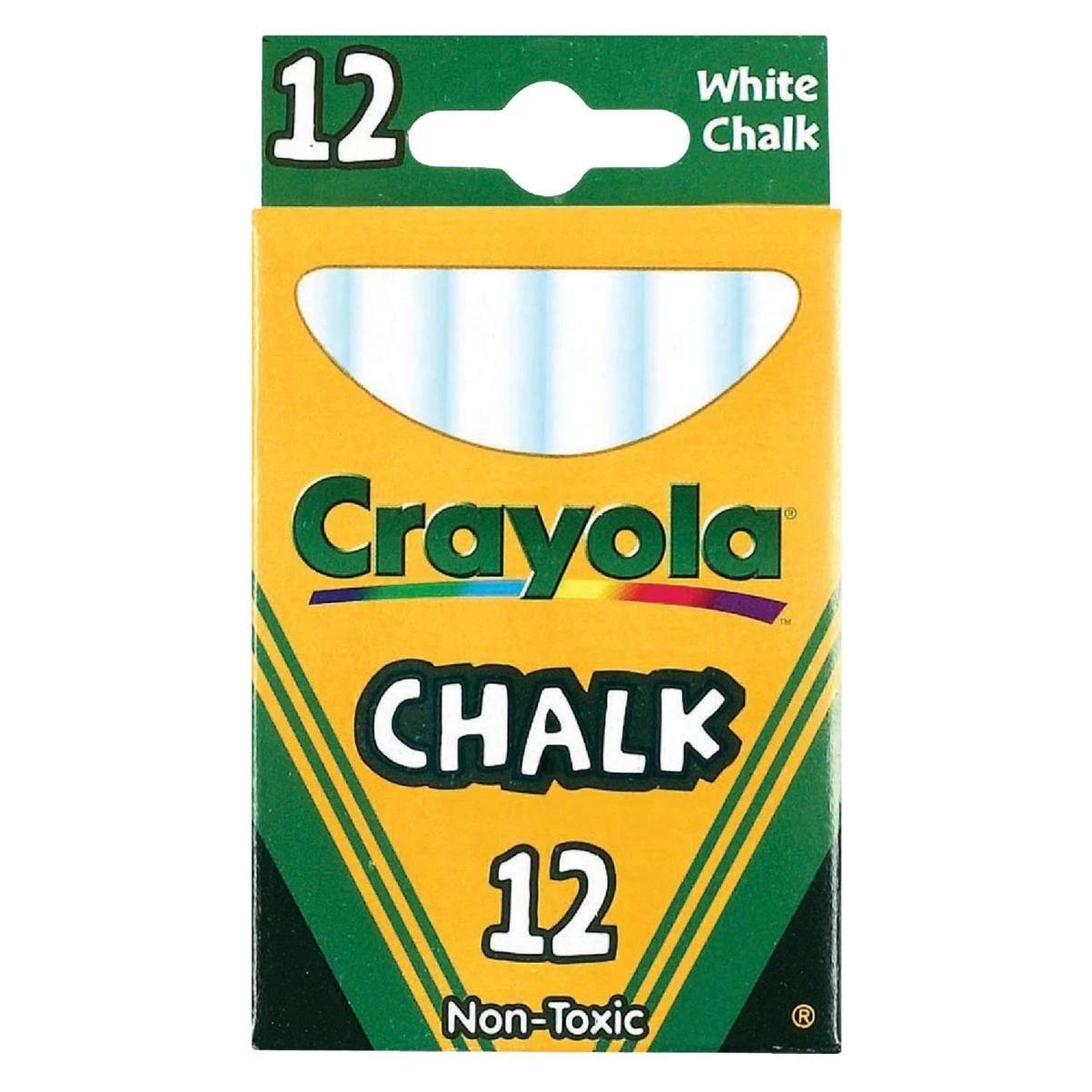 Crayola White Chalk (12-Count)