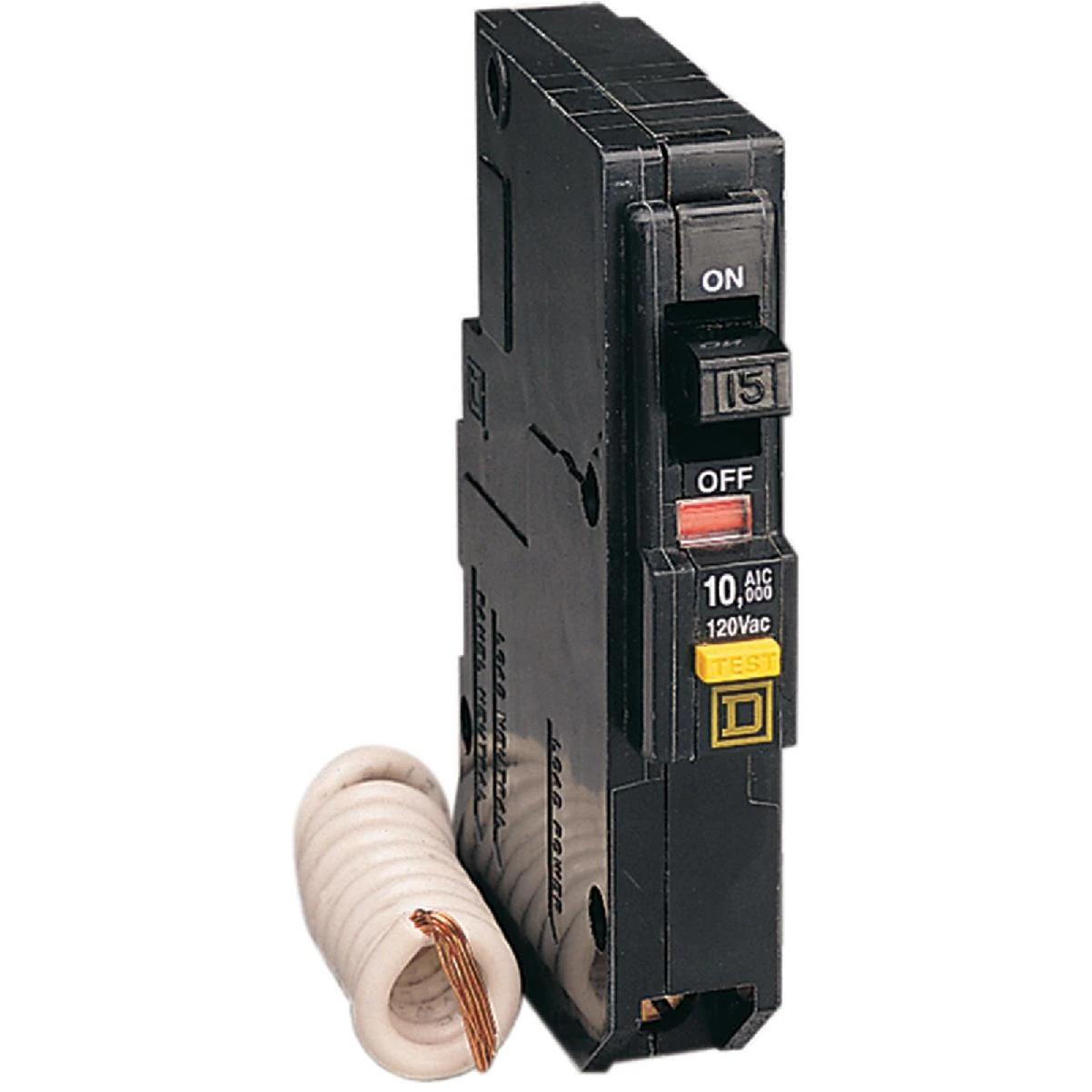 Square D QO 20A Single-Pole GFCI Breaker