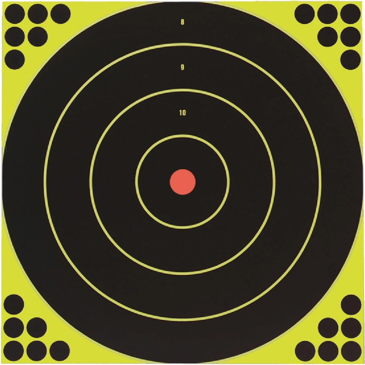 Birchwood Casey Shoot-N-C 12 In. Sighting Adhesive Paper Bulls-Eye Target