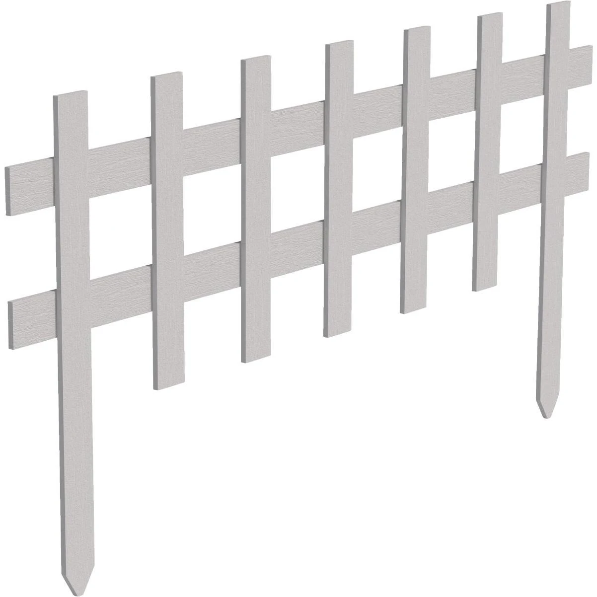 Greenes Fence 18 In. H x 3 Ft. L Wood Decorative Border Fence