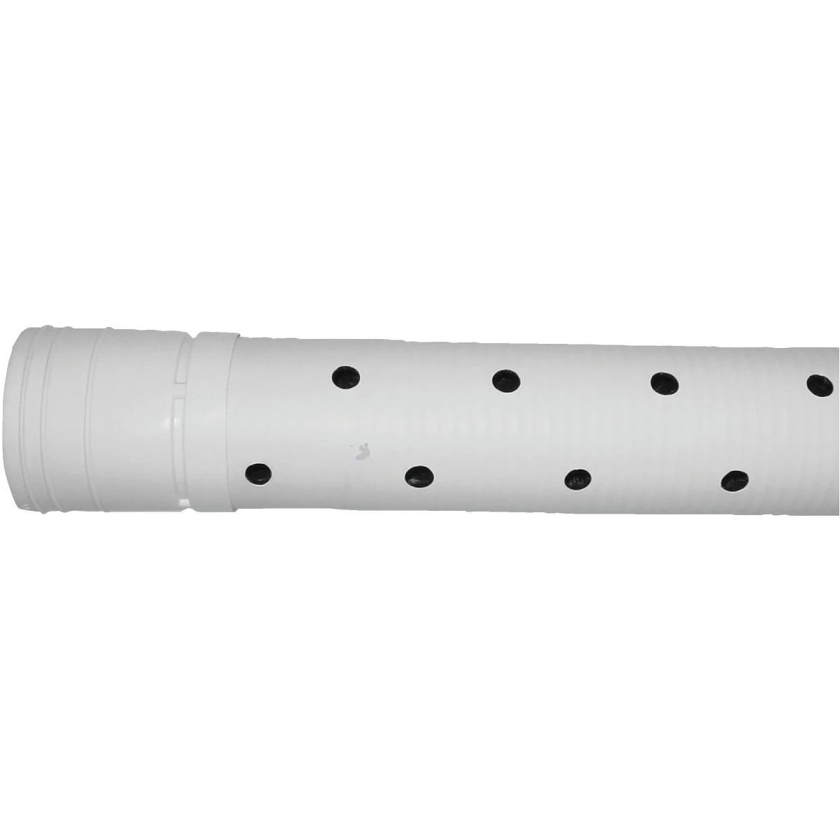 Advanced Drainage Systems 3 In. X 10 Ft. HDPE Perforated Sewage & Drainage Pipe