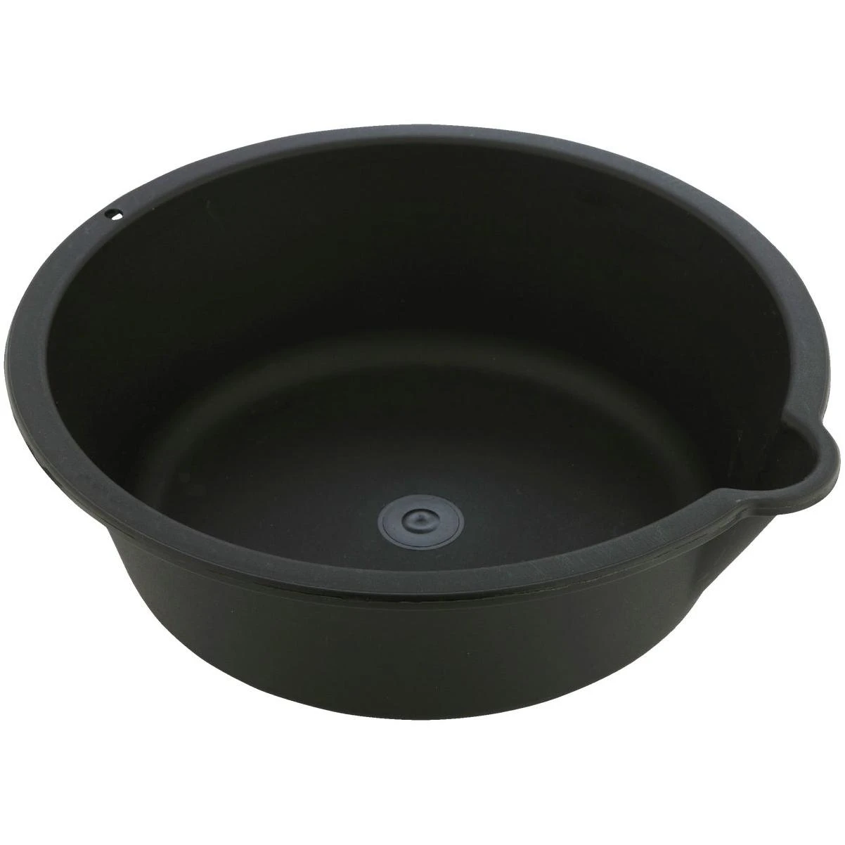  Custom Accessories 6 Qt Black Polyethylene Oil Drain Pan