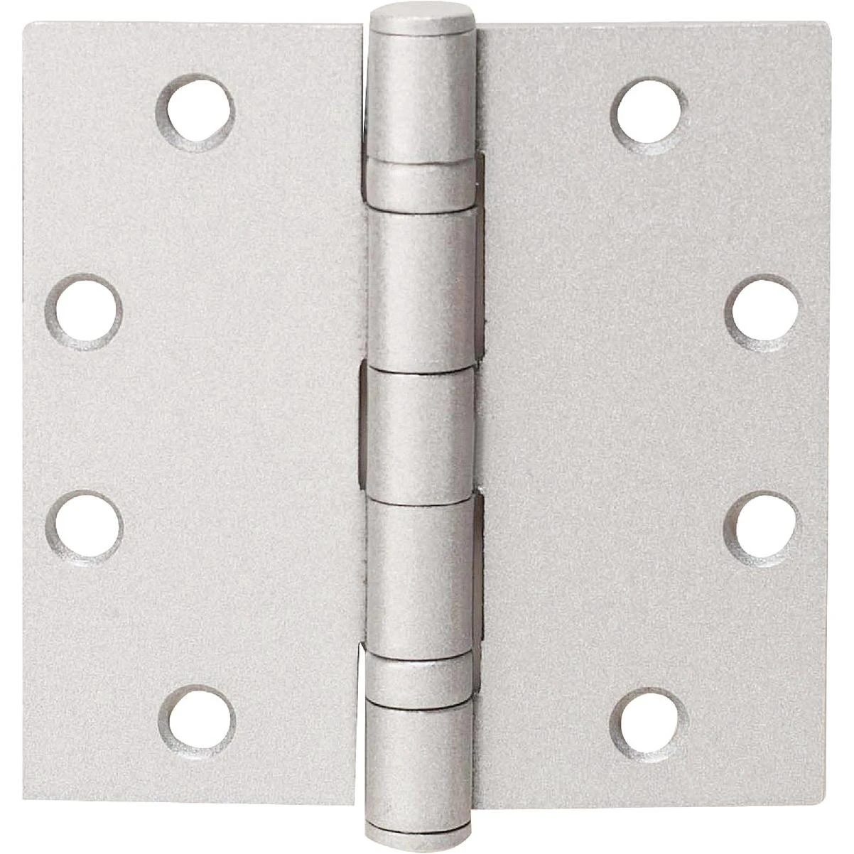 Tell Commercial 4-1/2 In. Square Satin Chrome Ball Bearing Door Hinge (3-Pack)