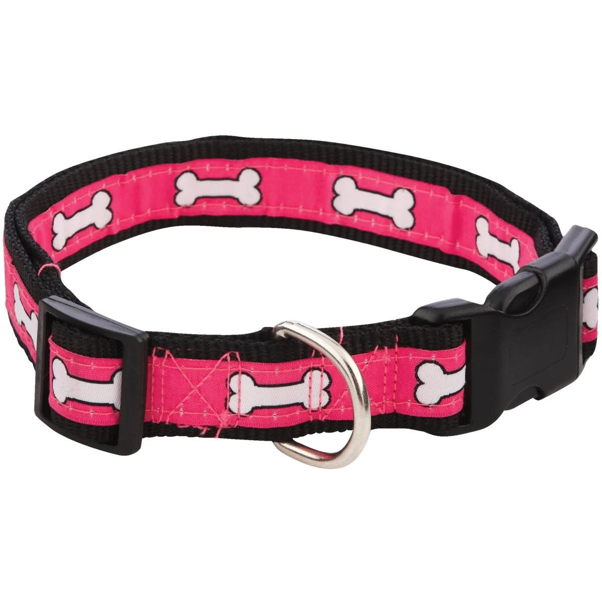 Lupine 1 In. Woven Pattern Dapper Dog 16 In. to 28 In.   Adjustable Collar