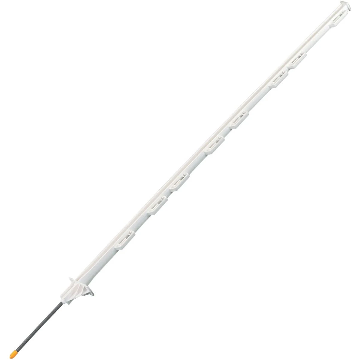 Dare Step-In 48 In. White Electric Fence Poly Post