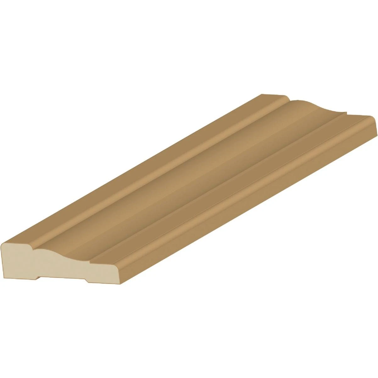 Cedar Creek WM356 11/16 In. W. x 2-1/4 In. H. x 7 Ft. L. Natural Solid Pine Colonial Casing Molding