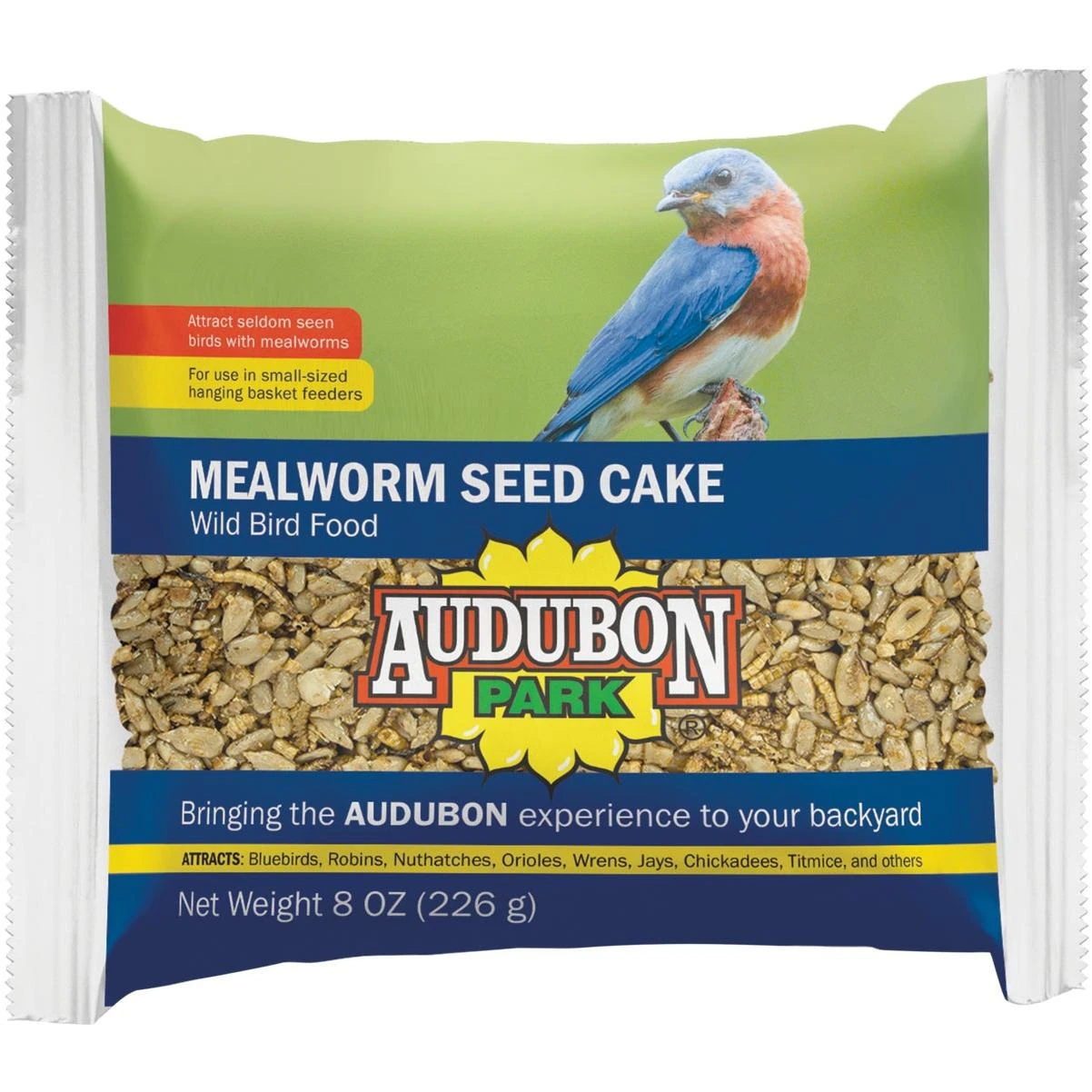 Wildlife Sciences Songbird Treats 1 Lb. Sunny Mealworm Seed Snack Bar