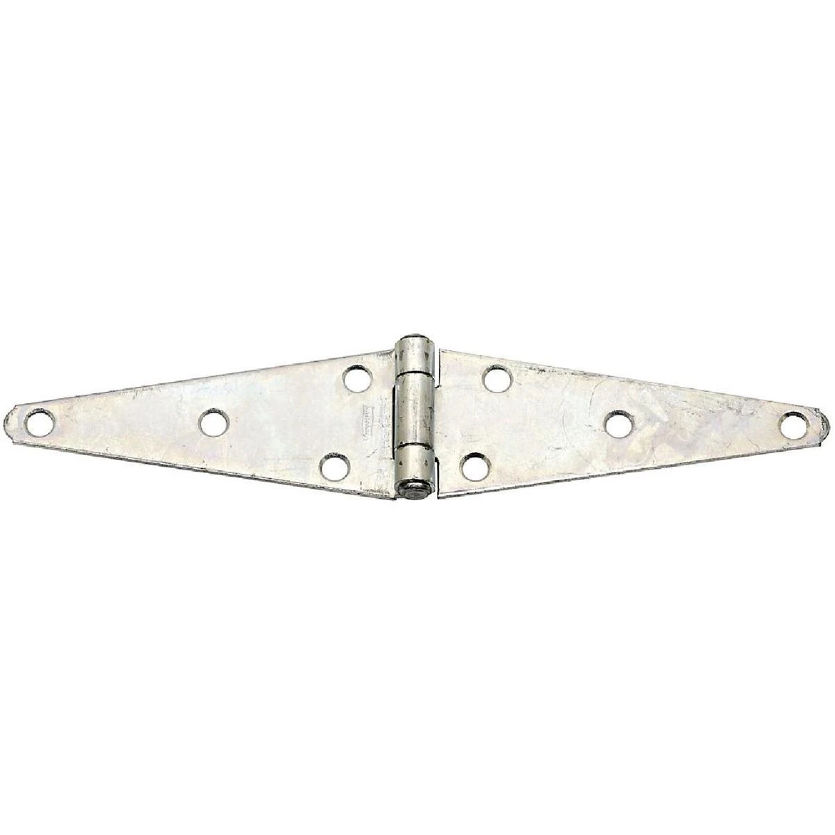 National Hardware 2.43 In. x 6 In. Zinc Heavy-Duty Strap Hinge (2-Pack)