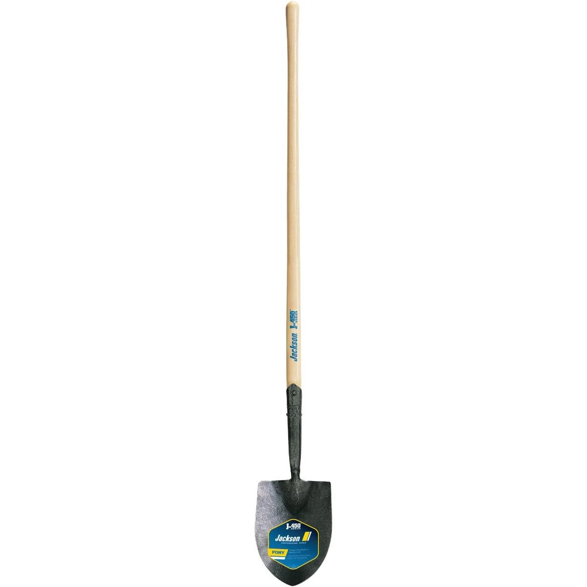 Truper Tru Tough #2 Irrigation Shovel with 48 In. Premium Hardwood Handle