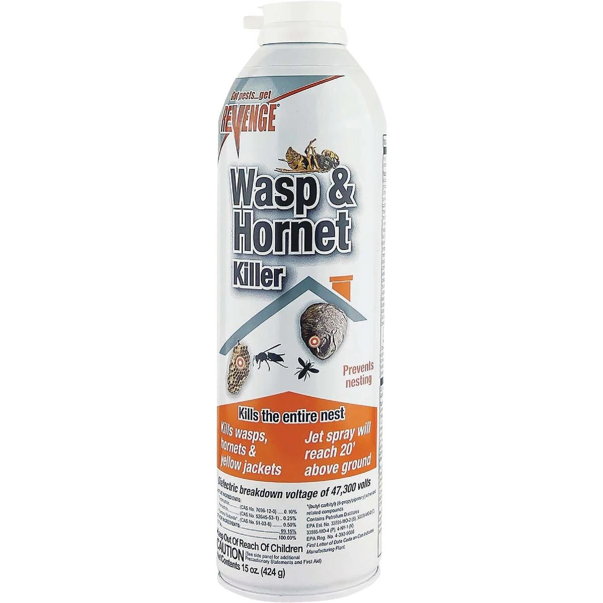 REVENGE 15 Oz. Ready To Use Aerosol Spray Wasp & Hornet Killer