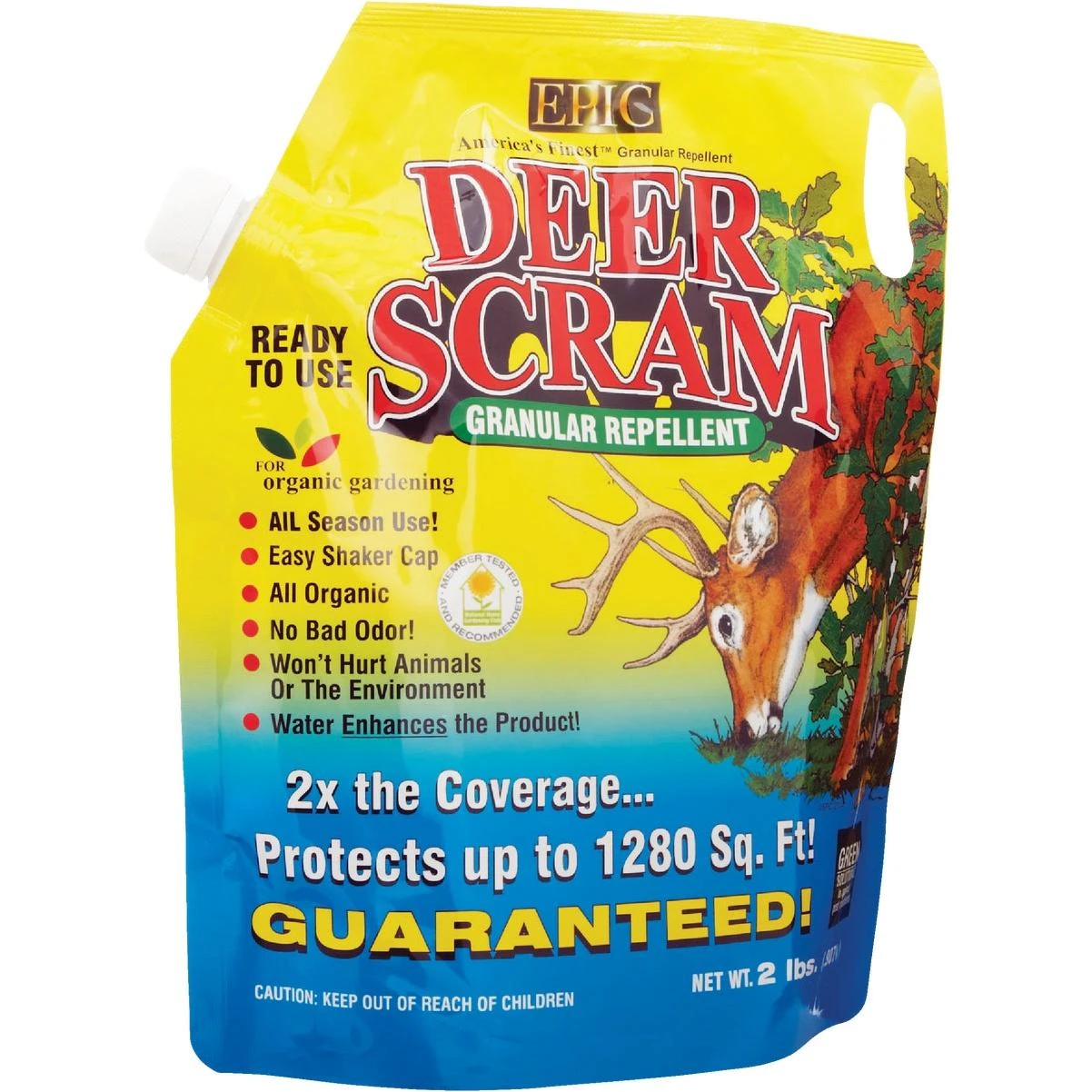 Deer Scram 2 Lb. Granular Organic Deer Repellent