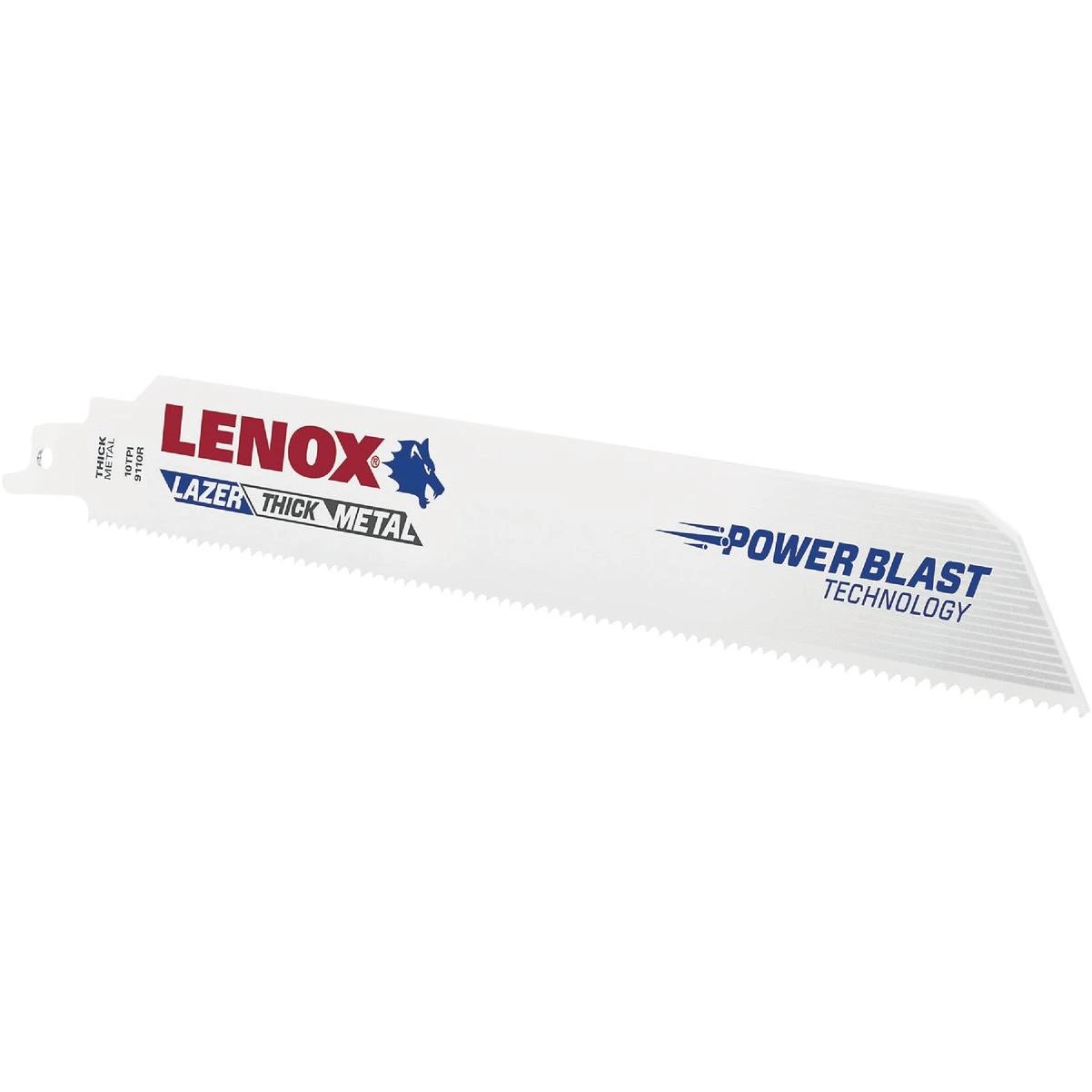 Lenox METALWOLF WAVE EDGE 9 In. 10 TPI Medium Metal Reciprocating Saw Blade (2-Pack)