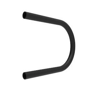 180 Degree Handrail Return Loop - Matte Black Finish For Staircases