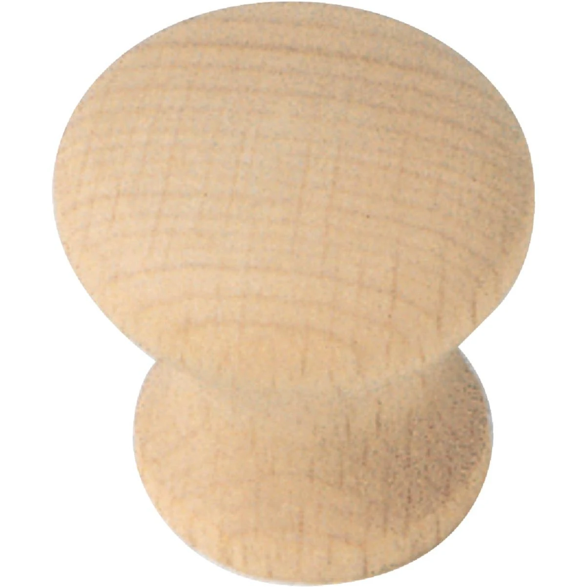 Laurey Au Natural Wood Round 1-1/4 In. Cabinet Knob