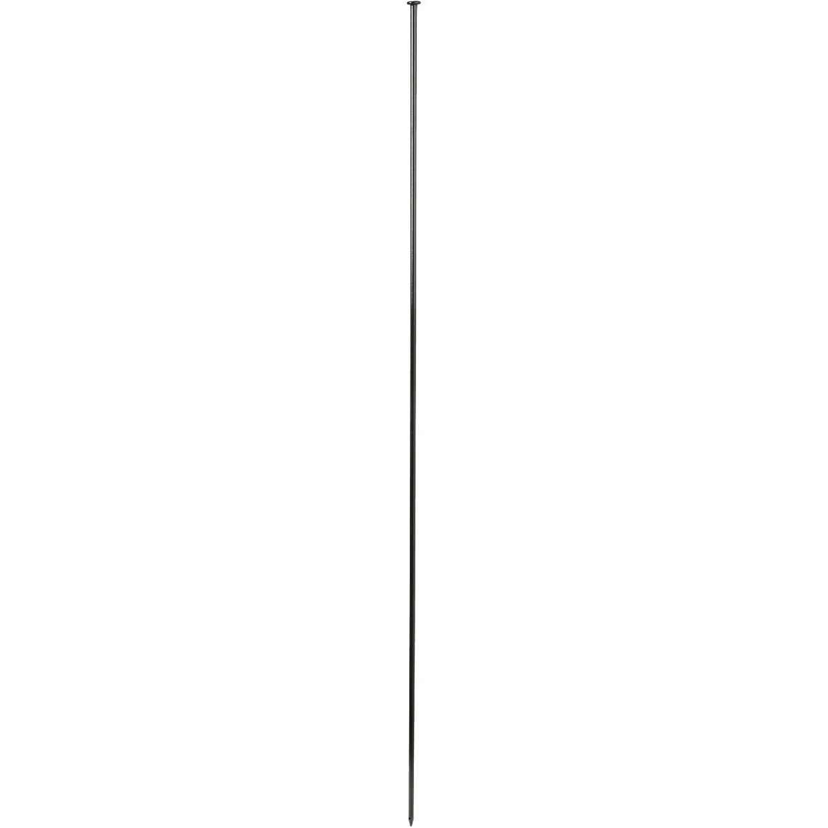 Best Garden 52 In. H. Black Powder-Coated Steel Multi Purpose Fence Post