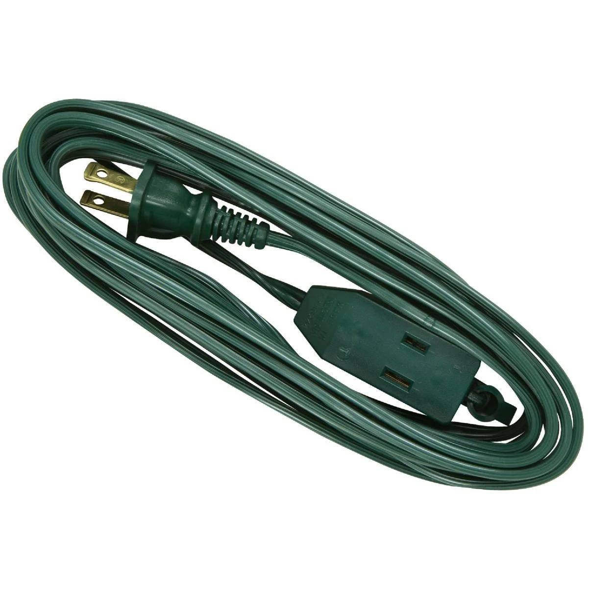 Do it 15 Ft. 16/2 Green Cube Tap Extension Cord