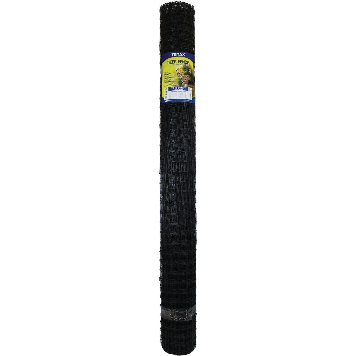 Tenax 7 ft. H X 100 ft. L Polypropylene Deer Netting Black Tenax 7 ft. H X 100 ft. L Polypropylene Deer Netting Black