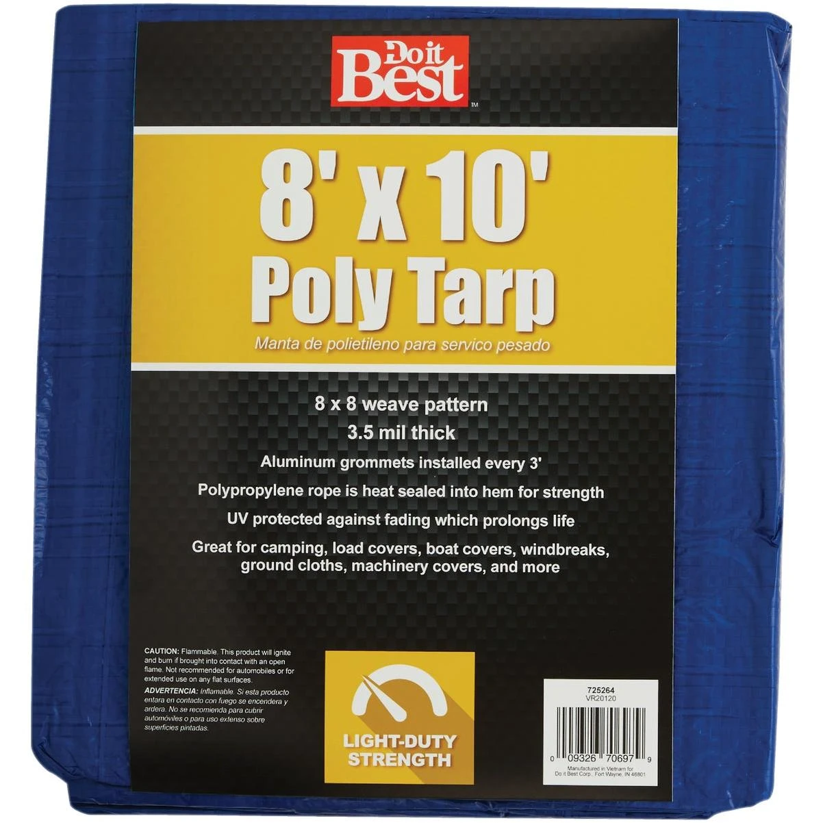 TARP BLUE 8X10 AP