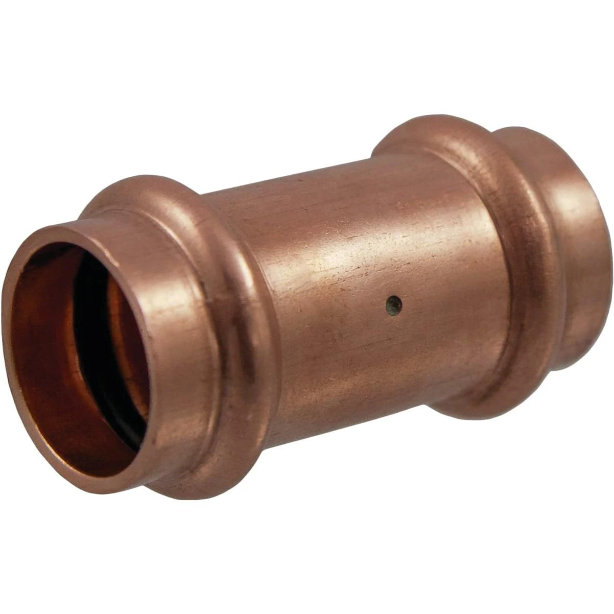NIBCO 3/4 In. x 3/4 In. Press Copper Coupling with Stop (10-Pack)