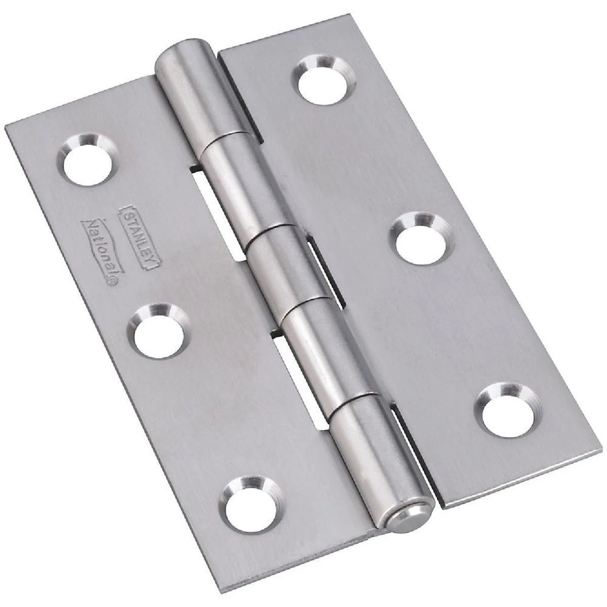 National 3 In. Stainless Steel Narrow Tight-Pin Hinge (2-Pack)