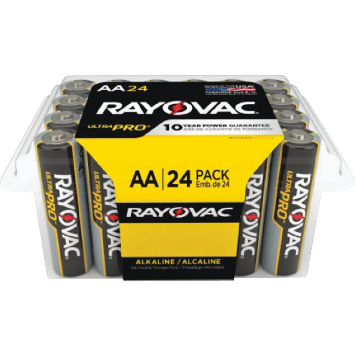 Rayovac UltraPro AA Alkaline Battery (24-Pack)