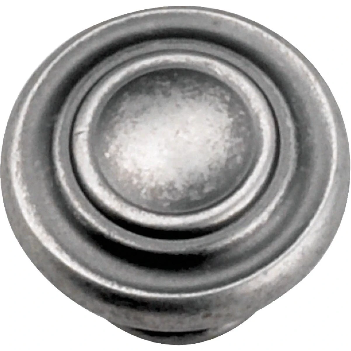 Laurey Windsor Round 1-3/8 In. Dia. Antique Pewter Cabinet Knob