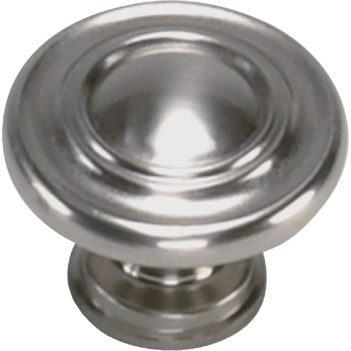 Laurey Nantucket Round 1-3/8 In. Dia. Satin Pewter Cabinet Knob