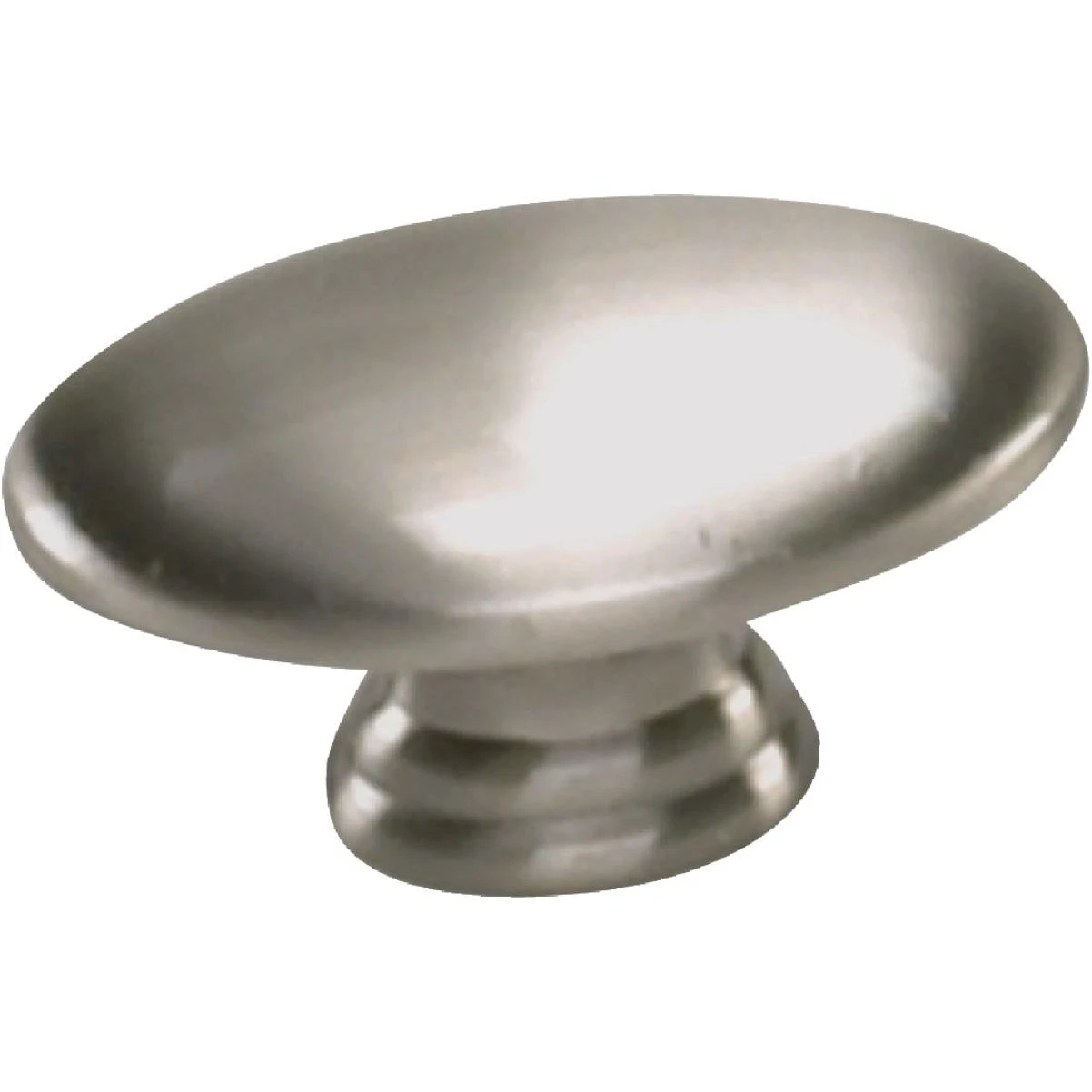 Laurey Nantucket Oval 1-1/2 In. Satin Pewter Cabinet Knob