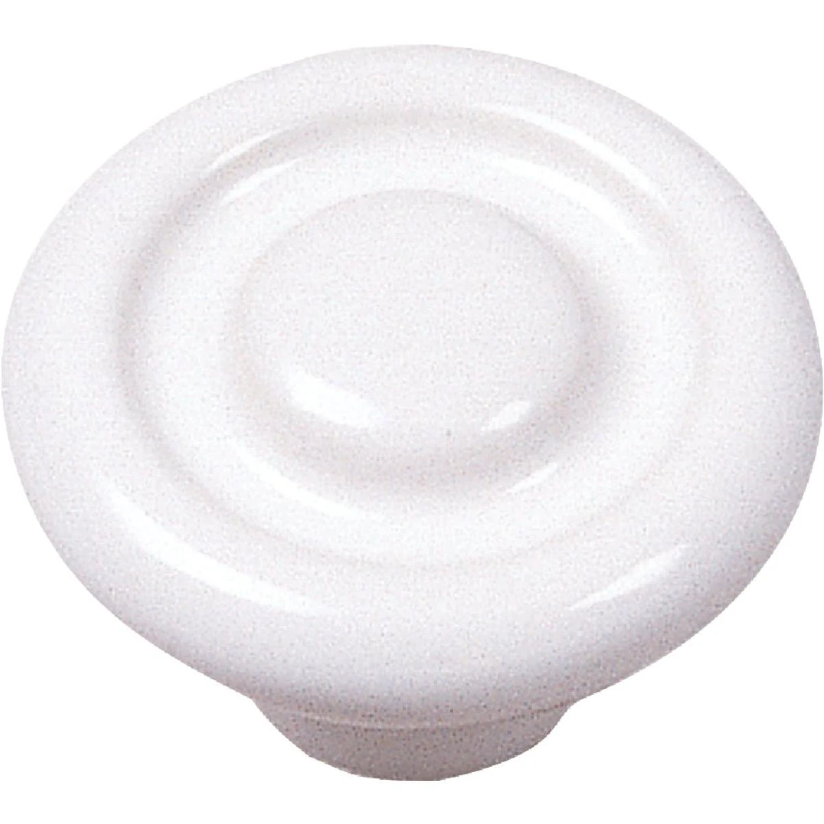 Laurey Porcelain Round 1-3/8 In. White Porcelain Cabinet Knob