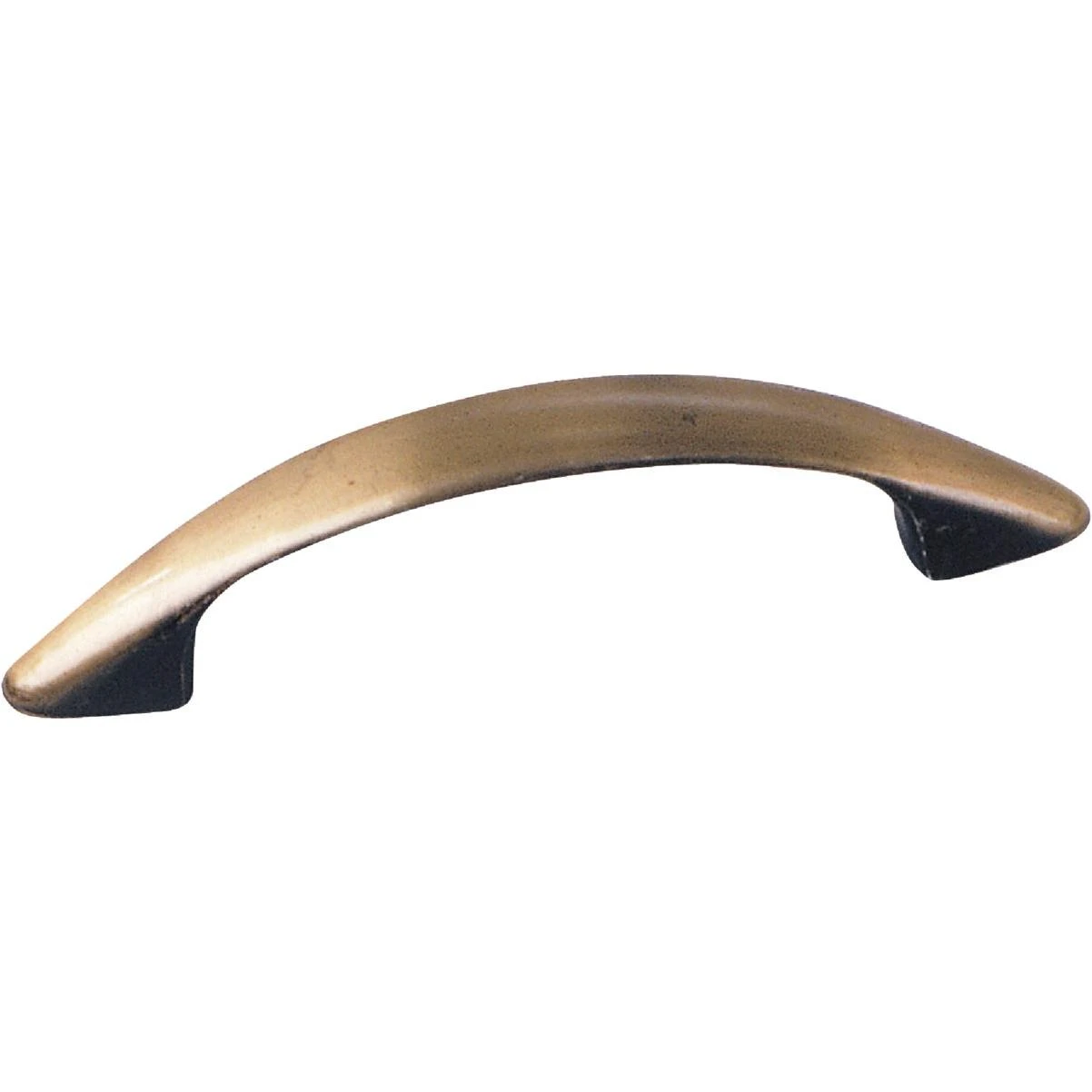 Laurey Modern Standards 3 In. Center-To-Center Antique Brass Cabinet Drawer Pull