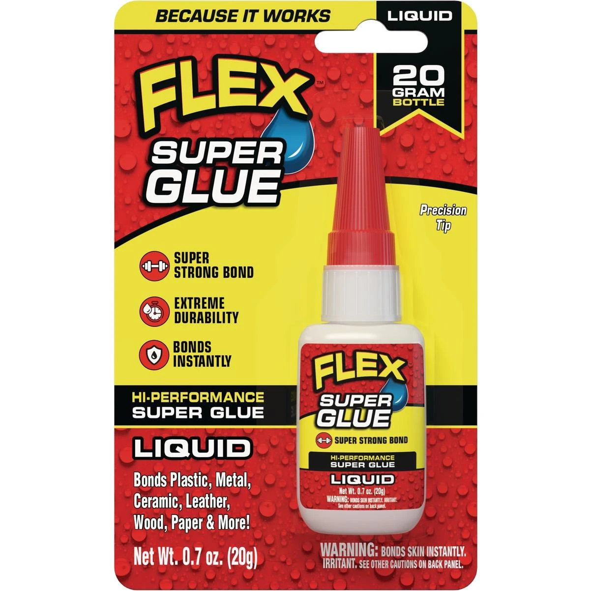 Flex 0.7 Oz. Liquid Super Glue