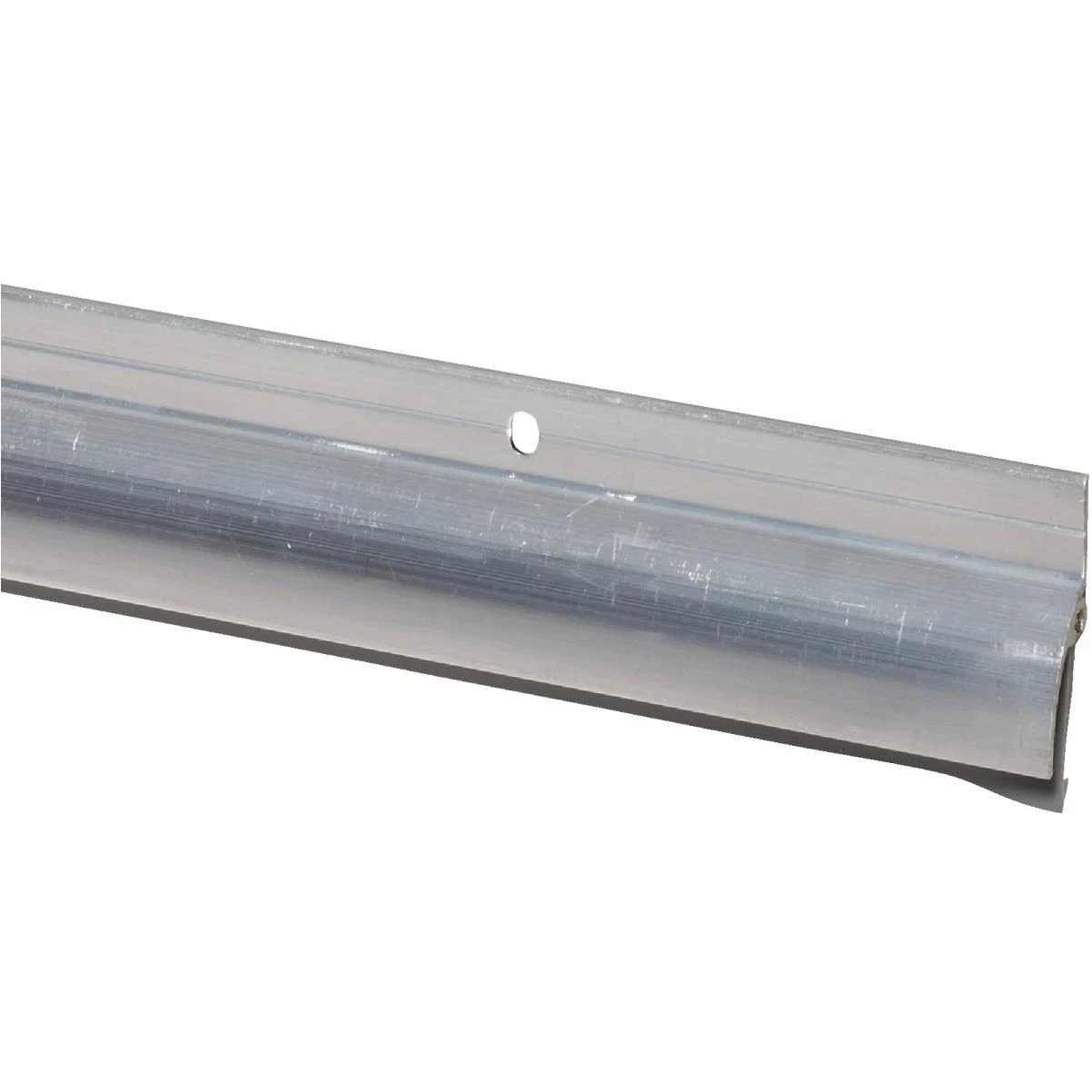 M-D 1-7/8 In. x 36 In. Silver Drip Cap Door Sweep with Vinyl Seal