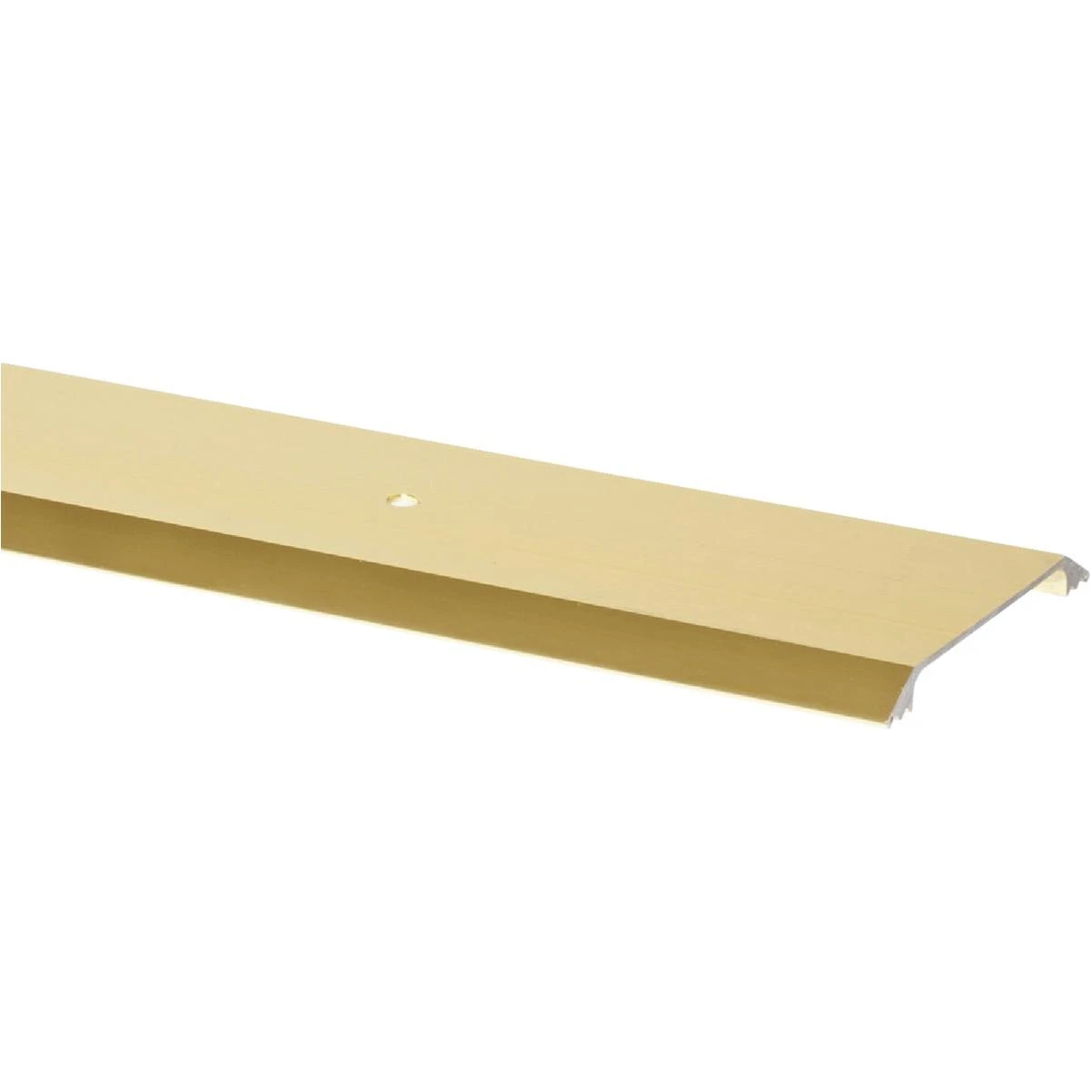 M-D Building Products 2-1/2 In. x 1/4 In. x 36 In. Gold Aluminum Flat Profile Threshold for Interior Doorways