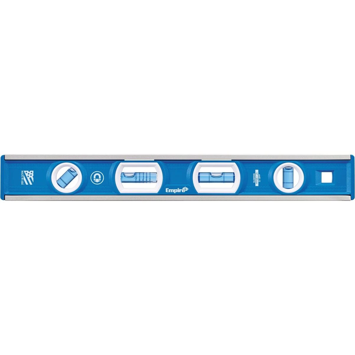 Empire True Blue 12 In. Aluminum Magnetic Toolbox Torpedo Level