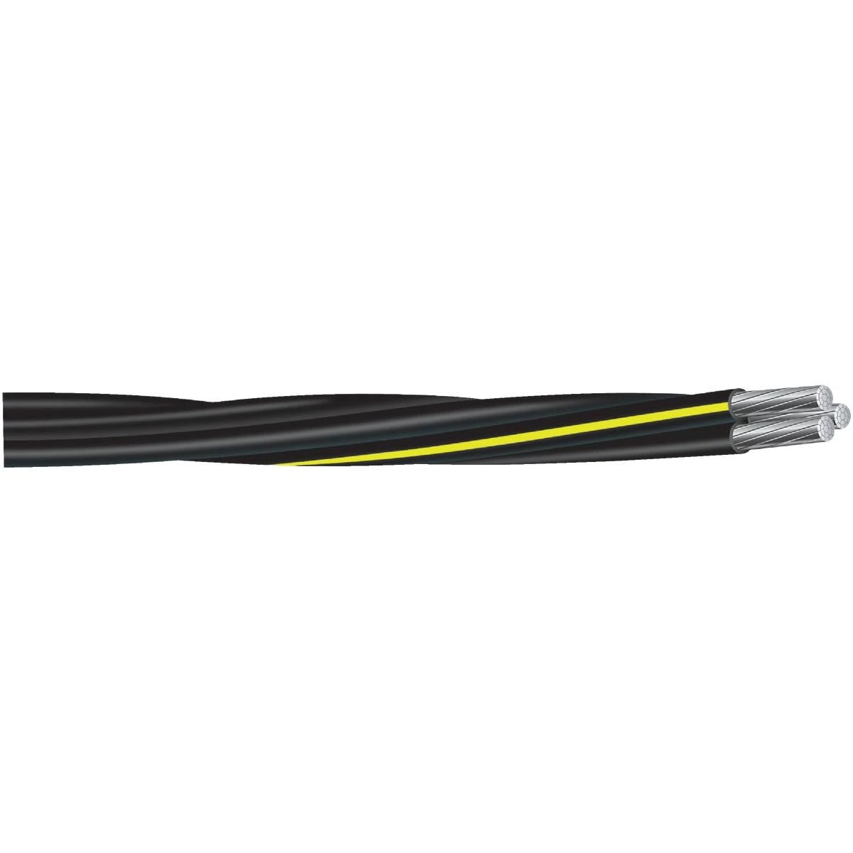 Southwire Sweetbriar 500 Ft. 4/0-4/0-2/0 AWG 3-Conductor Underground Service Entrance Cable Electrical Wire