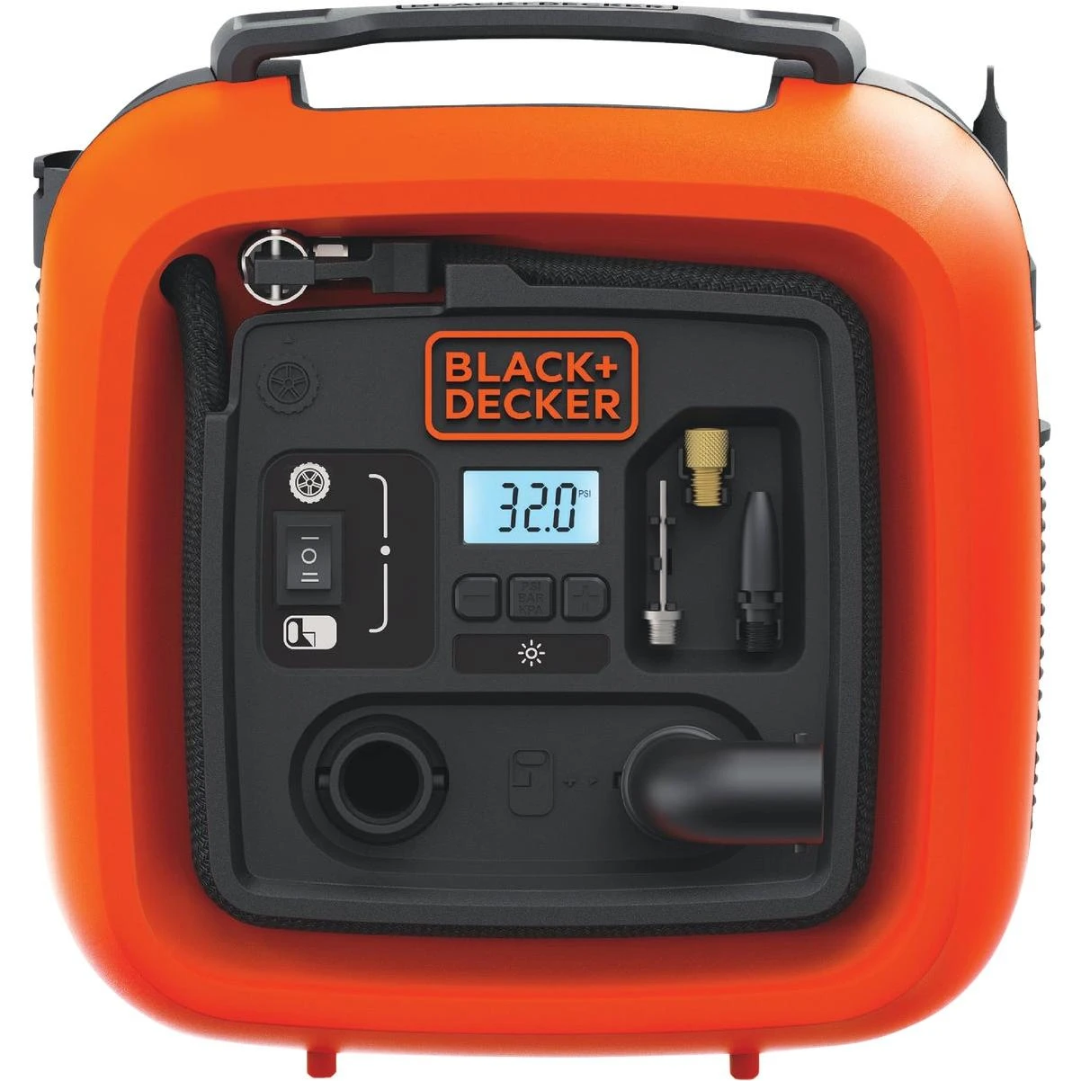 Black & Decker Air Station 12-Volt 160 psi Portable Electric Inflator