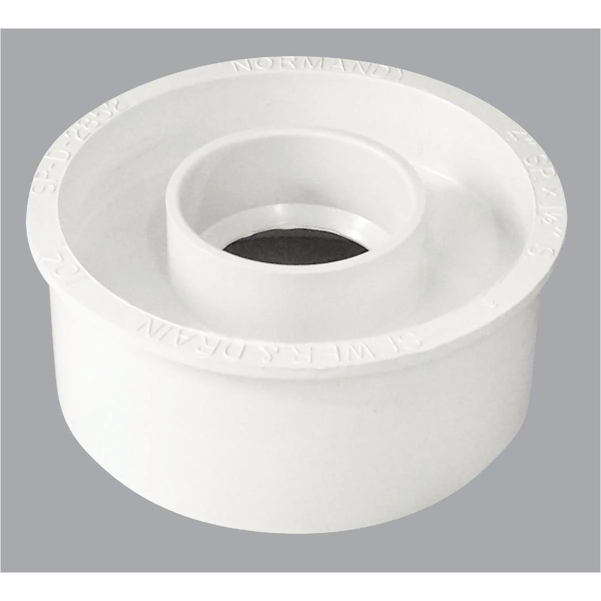 IPEX Schedule 40 4 In. to 1-1/2 In. PVC Sewer and Drain Bushing