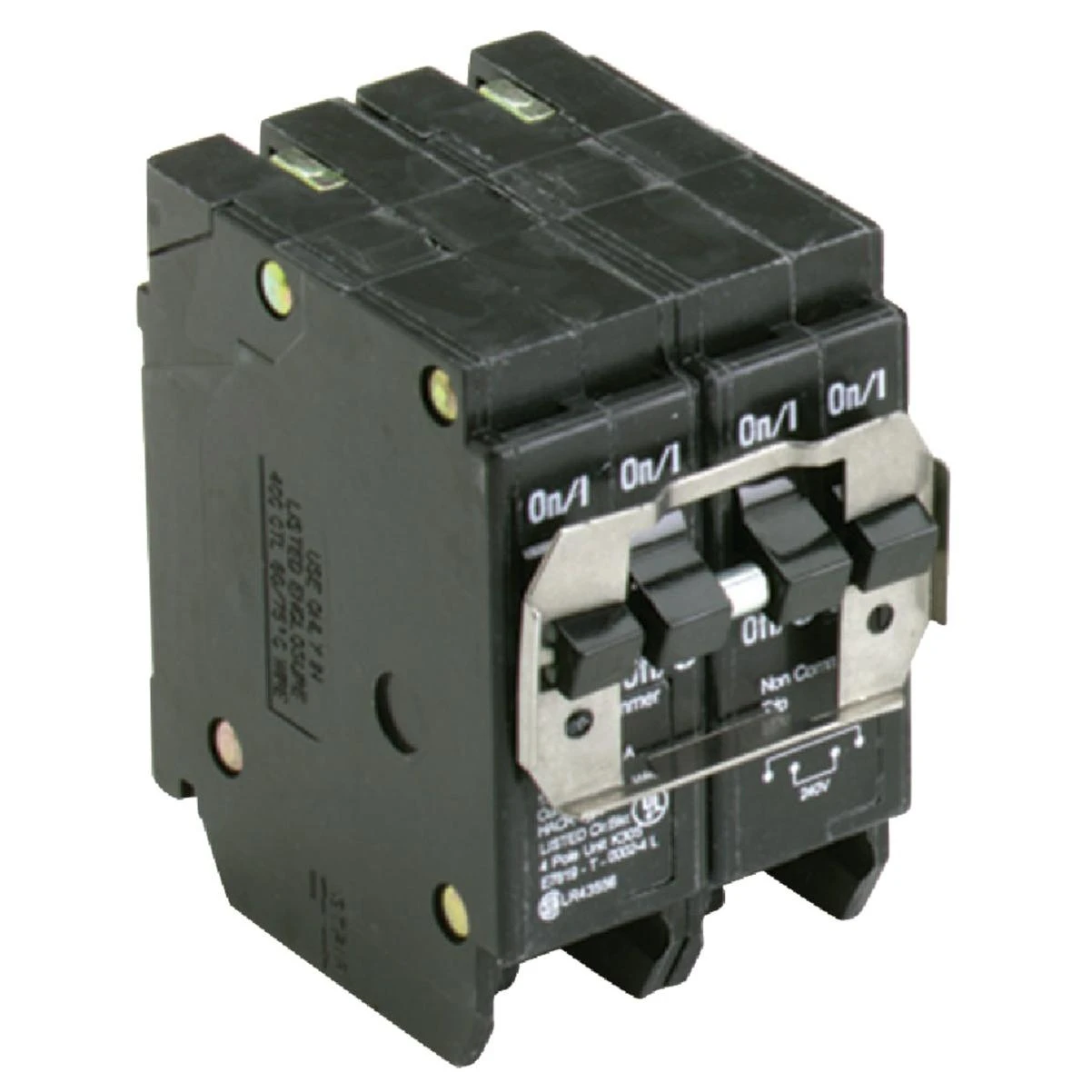 Eaton BQ 30A/30A Quad-Pole Standard Trip Quadplex Circuit Breaker